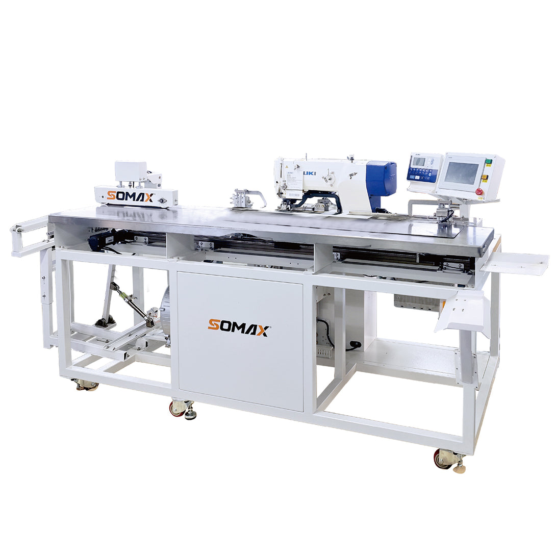 SOMAX SM-05BH-S Auto Buttonholing Machine for Shirts | 1 Person 2-3 ...