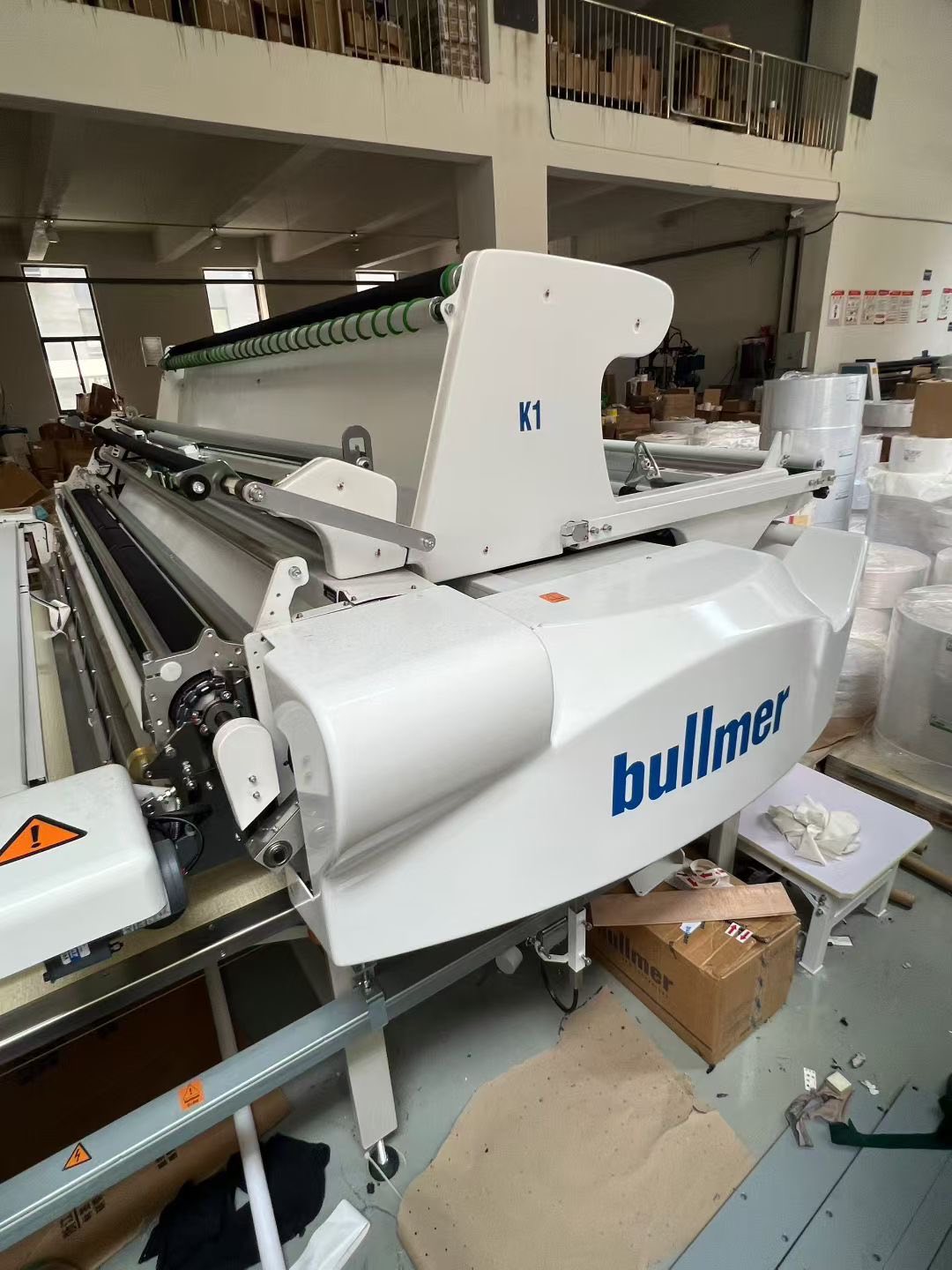 Bullmer F80 Automatic Fabric Cutter | 1800x2200mm with Auto Maintenance ...