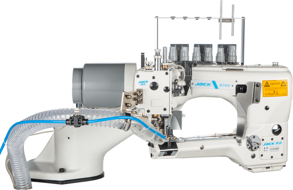 Jack JK-8740C-460-02H-UTL Industrial Overlock Machine – For Boxer Shorts, Colon Socks & Seam Serging