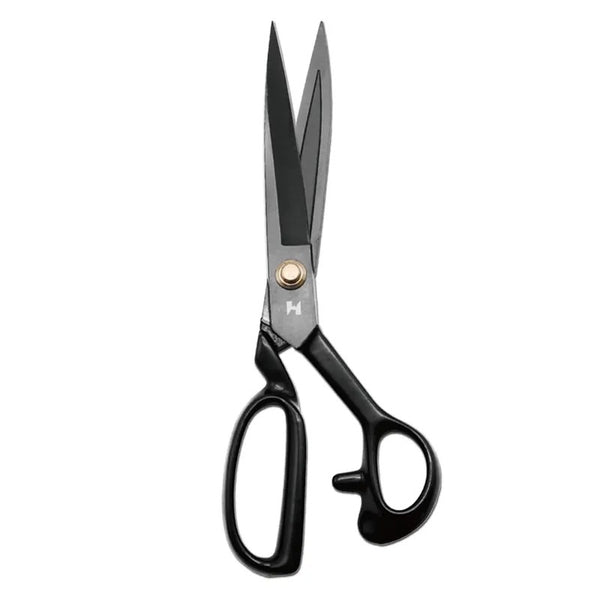 StrongH Stainless Steel Sharp Tailor Scissor 12 Inches - Black
