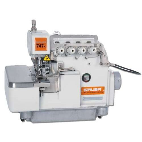 747L-514M-7-23/BK Industrial Overlock Sewing Machine – High-Speed 4-Thread Stitching for T-Shirts and Homewear