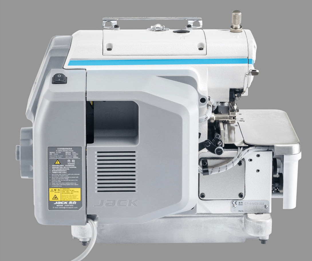 Jack C7 Automatic Overlock Industrial AI Sewing Machine | Sokkar Mecca