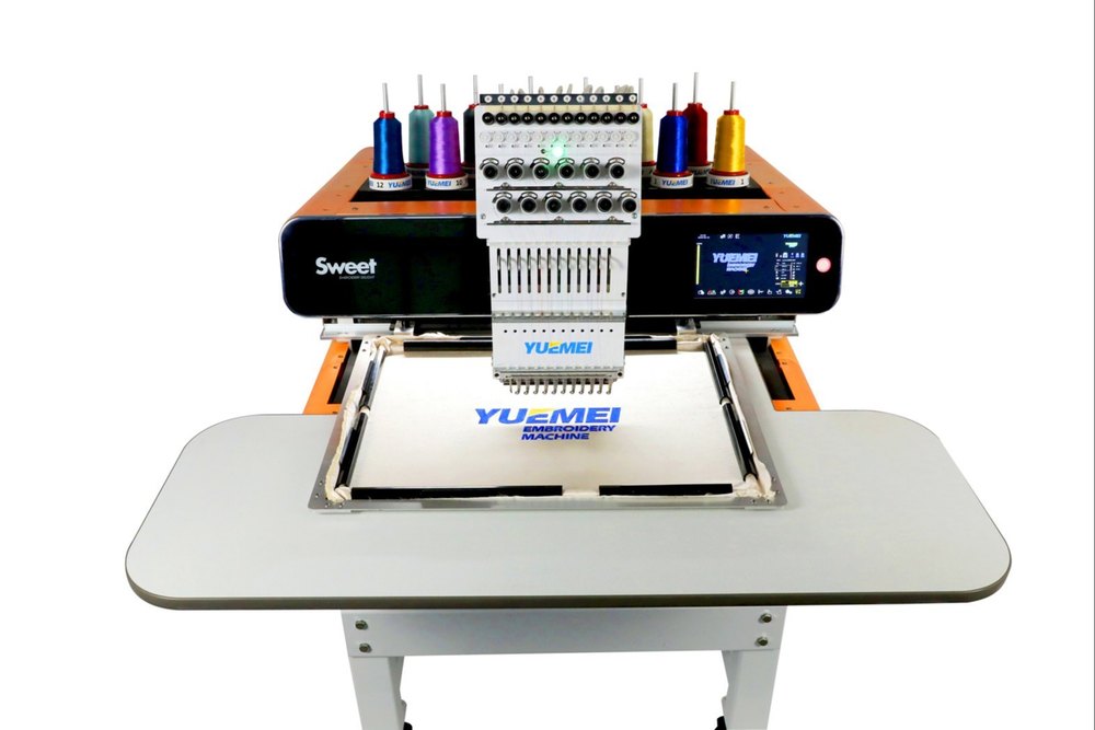 Sweet Computerized Single Head Embroidery Machine | 600x400 mm | 12 Ne ...